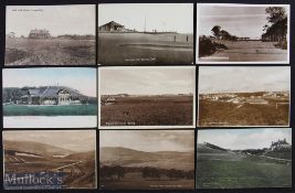 Selection of Lothian and Scottish Borders golfing postcards from the early 1900s onwards (13) a