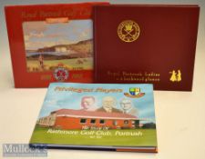 Collection of Portrush Golf Club Centenary/History books – 2x signed (3) “The Royal Portrush Golf