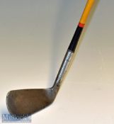 Unique and rare Bobby Jones “Personal Playing Club” - Spalding R T Jones Jnr cushion neck Pat