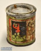 Rare and Interesting Alexander Clarke & Son Montrose Golf Ball Paint tin c1910 – c/w the original