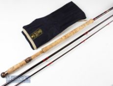 Good Hardy’s England “The Graphite Salmon Fly De-Luxe” rod – 15ft 4in 3pc line wt 10#^ Fuji lined