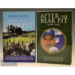 James^ Mark - Ryder Cup - golf signed books (2) – “Into The Bear Pit” publ’d 2000 and signed by Mark