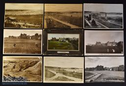 Interesting collection of St Andrews golfing postcards reflecting the period from 1910 through to