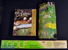 Golf Board Game and Jigsaw Puzzles (3) – Wheatley Games “Golf – Play The Belfry Venue for the 1985