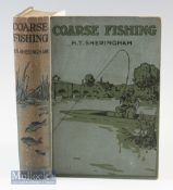 Sheringham^ H T – Coarse Fishing^ 1912 1st edition^ with adverts and 42 illustrations in original