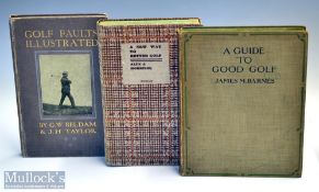 Early pre-war UK and US golf instruction books (3) – G W Beldam and J H Taylor (Open Golf Champions)