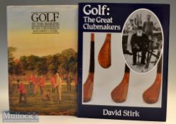 Henderson and Stirk Golf Books (2) – “Golf in The Making” 1st ed 1979 some very slight