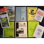 Collection of US PGA Major Golf Tournament Media Guides from 1990s (9) – 1996 US Open Players