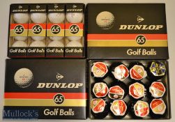 24 x Dunlop 65 boxed and unused golf balls - comprising 8x 3 cartons in original Dunlop Golf Ball