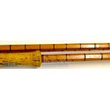 Hardy “The Wye” palakona salmon fly rod - 13ft 6in 3pc– ser. no H3699 – clear agate lined butt and