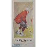 2x large Copes Bros “Golfers” coloured prints – both copied from the originals to incl “An