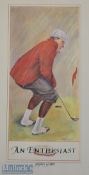 2x large Copes Bros “Golfers” coloured prints – both copied from the originals to incl “An