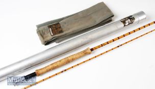 Good Hardy’s England “The Halford Knockabout” palakona trout fly rod ser. no. H40884C – 9ft 6in