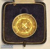 Ryder & Son Ltd^ St Albans Seed Specialists Presentation Silver Medal: hallmarked Birmingham 1930 by