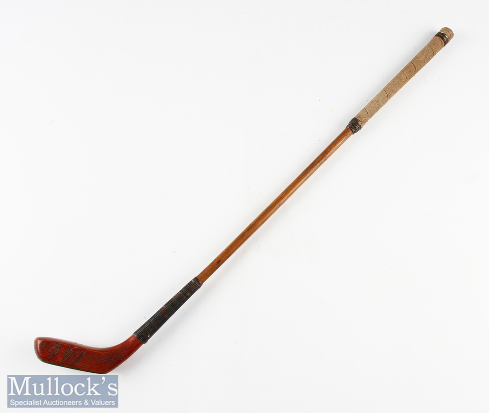 Half Size Salesman/Apprentice made longnose putter - double stamped on the crown Gleneagles 1971 –