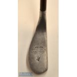 Interesting Cochrane’s “Coles Own” large mallet alloy angular head putter –with bore thro sole