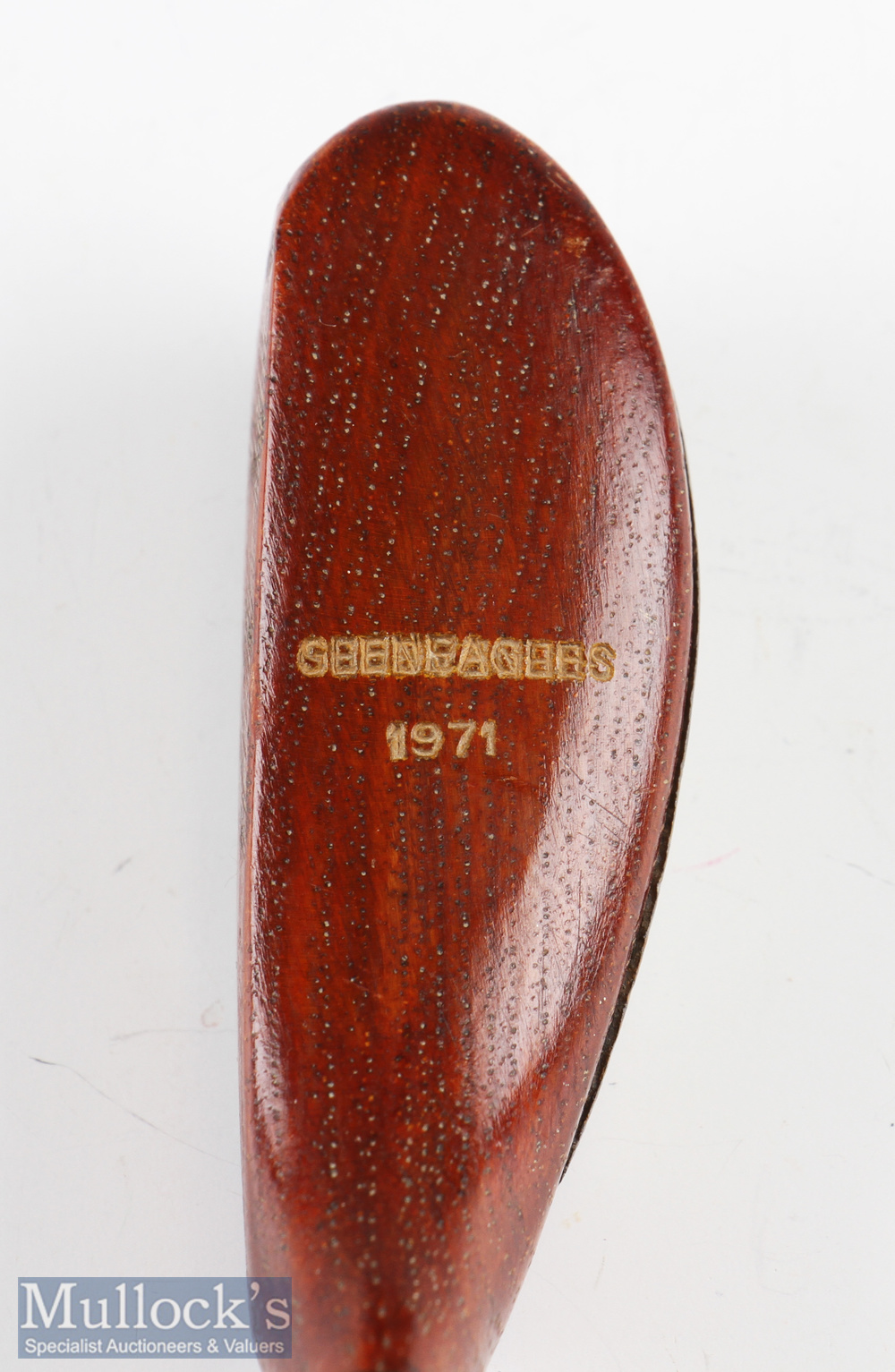 Half Size Salesman/Apprentice made longnose putter - double stamped on the crown Gleneagles 1971 – - Image 2 of 3