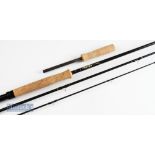 Fine Merlin Made in England (Bruce & Walker Merlin Series)) 10ft 3pc carbon sea trout fly rod with
