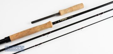 Fine Merlin Made in England (Bruce & Walker Merlin Series)) 10ft 3pc carbon sea trout fly rod with