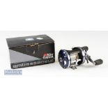 Abu Garcia Ambassadeur 6501C4 High Speed multiplier reel marked 090115/14 in blue^ Made In Sweden^