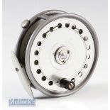 Thomas Cemm Vancouver BC 4” aluminium fly reel perforated drum^ smooth foot^ little surface wear^