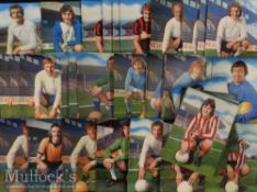 Collection of 3D Football Stars Circa 1975 featuring player photographs from Liverpool^ Man City^