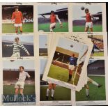Selection of 1960s premium issue Typhoo Tea photocards of football stars with facsimile