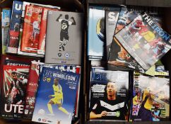 Modern 2000s Football Programme Selection hundreds of different football programmes^ appear to be