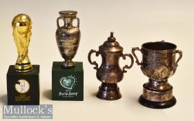 Replica Miniature Football Trophies includes League Cup^ FA Cup^ Euro Championships and World Cup^
