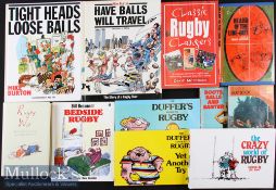 Humorous Rugby Book Selection (11): Mike Burton’s illustrated pair; R Anderson’s Heard in the