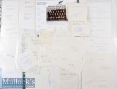 Rare Magnificent New Zealand All Blacks Rugby Autograph Collection (Qty): Largest collection we have
