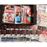 1960s to Modern Manchester United Homes Football Programmes good collection with many hundreds of