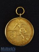 2007/08 FA Vase Runner Up Medal gold plate marked 925^ within FA Challenge Trophy Runners Up Box –