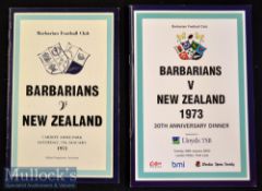 1973-2003 Special Barbarians v New Zealand Rugby package (2): The sought-after Cardiff issue from