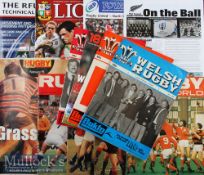 Welsh Rugby Magazine Selection (14): Three copies of that mag and four Rugby Worlds^ all from months