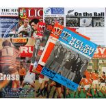 Welsh Rugby Magazine Selection (14): Three copies of that mag and four Rugby Worlds^ all from months