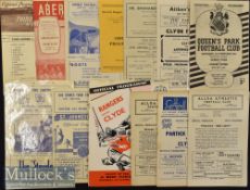 Assorted Selection of 1950s Scottish Football Programmes to include 52/53 Berwick Rangers v Queen of