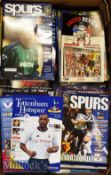 Selection of 1990-03 Tottenham Hotspur Home and Away Football Programmes incomplete^ condition