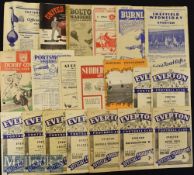 1950/51 Everton Home and Away Football Programmes to include (H) (x9)^ FAC and (A) (x11) such as