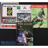 South Africa v the S Pacific Lands Rugby Programmes (4): v Western Samoa 1995^ build-up to RWC