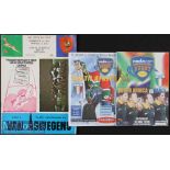 South Africa v France & Italy Rugby Programmes (3): Compact pair for two Tests v Italy incl