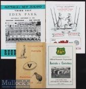 1946-1955 Australia to New Zealand Rugby programmes (4): Issues for the Wallabies v Canterbury 1946^