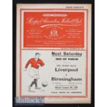 1937/8 Liverpool v Arsenal Football Programme dated 18th December in excellent condition^ no