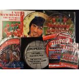 Selection of Manchester United Vinyl Records to include European Cup 1968 May 29^ 1993 Man Utd