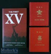 Rugby Book/Handbooks (3): Near mint copy of ‘The First XV’^ anthology of Welsh & other rugby