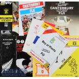 1970-1992 Fiji Rugby Programmes in New Zealand (10): Mostly big and bold editions for the