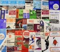 Assorted 1964-70 onwards Tottenham Hotspur Away Football Programmes including 66/67 Millwall^ 63/