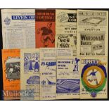 1951/52 Everton Away Football Programmes to include Sheffield United^ Hull City^ Coventry City^