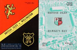 1971 British Lions to New Zealand Rugby Programmes (2): Fine editions from the Lions’ wins at