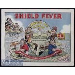 1950 New Zealand Rugby Brochure ‘Shield Fever’: Most attractive famously colourful cartoon-covered